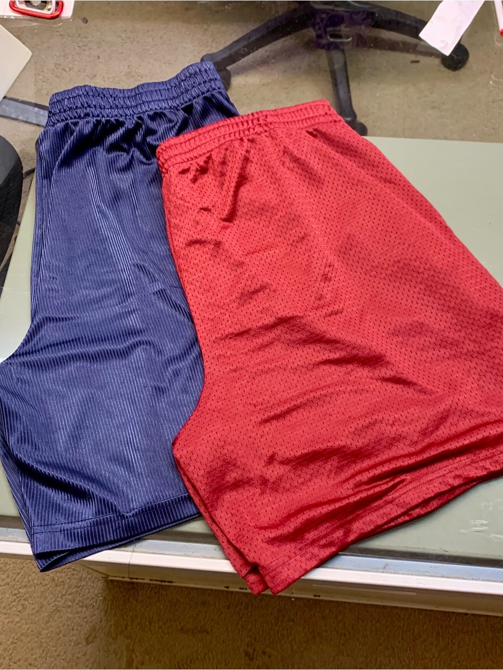 Starter Men’s Mesh & Dazzle Athletic Basketball Shorts Bundle - 2 Pack Size XL 4